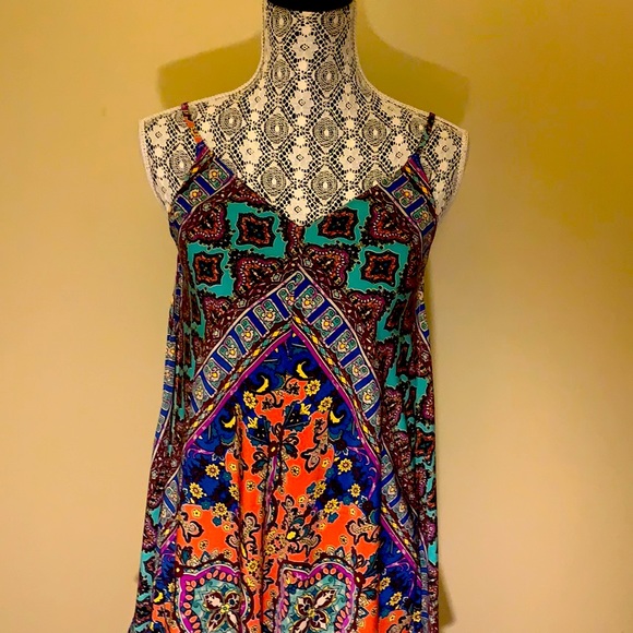 Boho asymmetric  dress - Picture 2 of 12